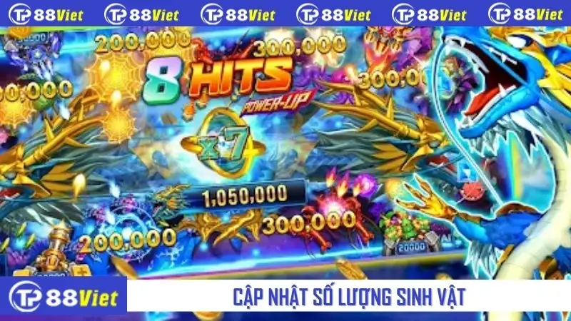 Cập nhật số lượng sinh vật