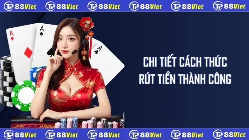 Chi tiết cách thức rút tiền thành công