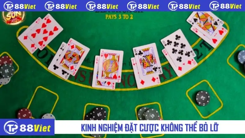 Kinh nghiệm đặt cược không thể bỏ lỡ khi chơi xì dách